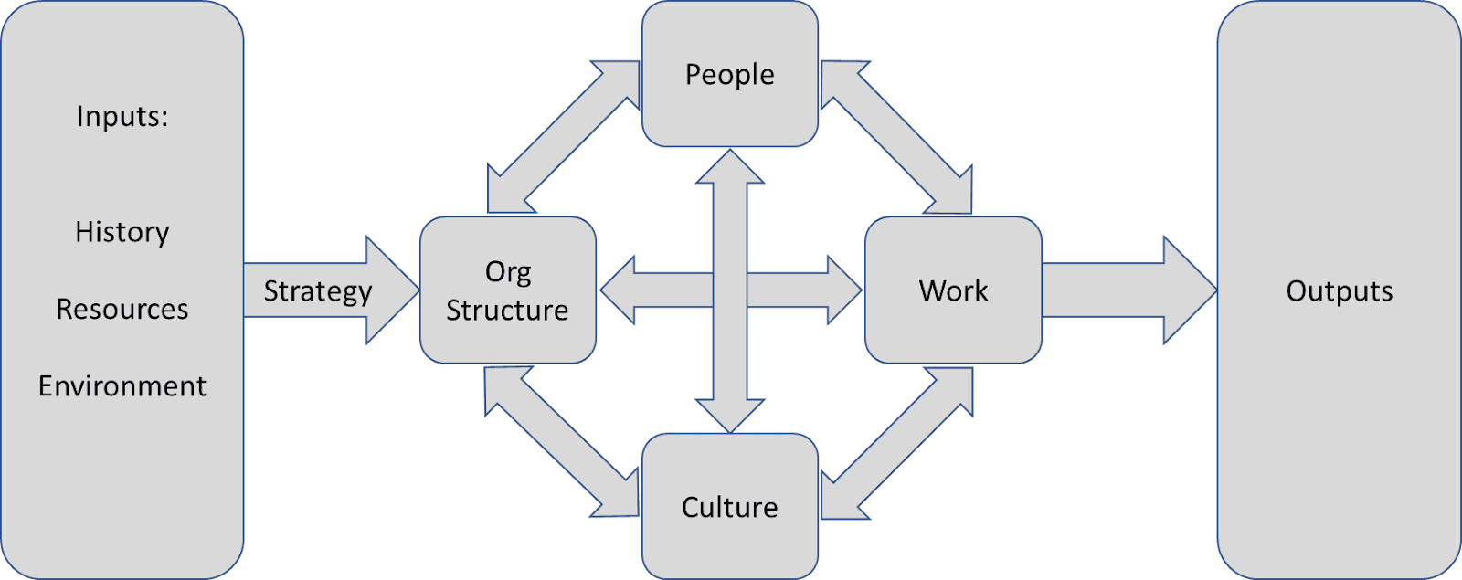 The Nadler-Tushman Congruence Model